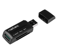 Natec CZYTNIK KART MINI ANT 3 SDHC MMC M2 MICRO SD USB 2.0 - 1470219 - zdjęcie 2